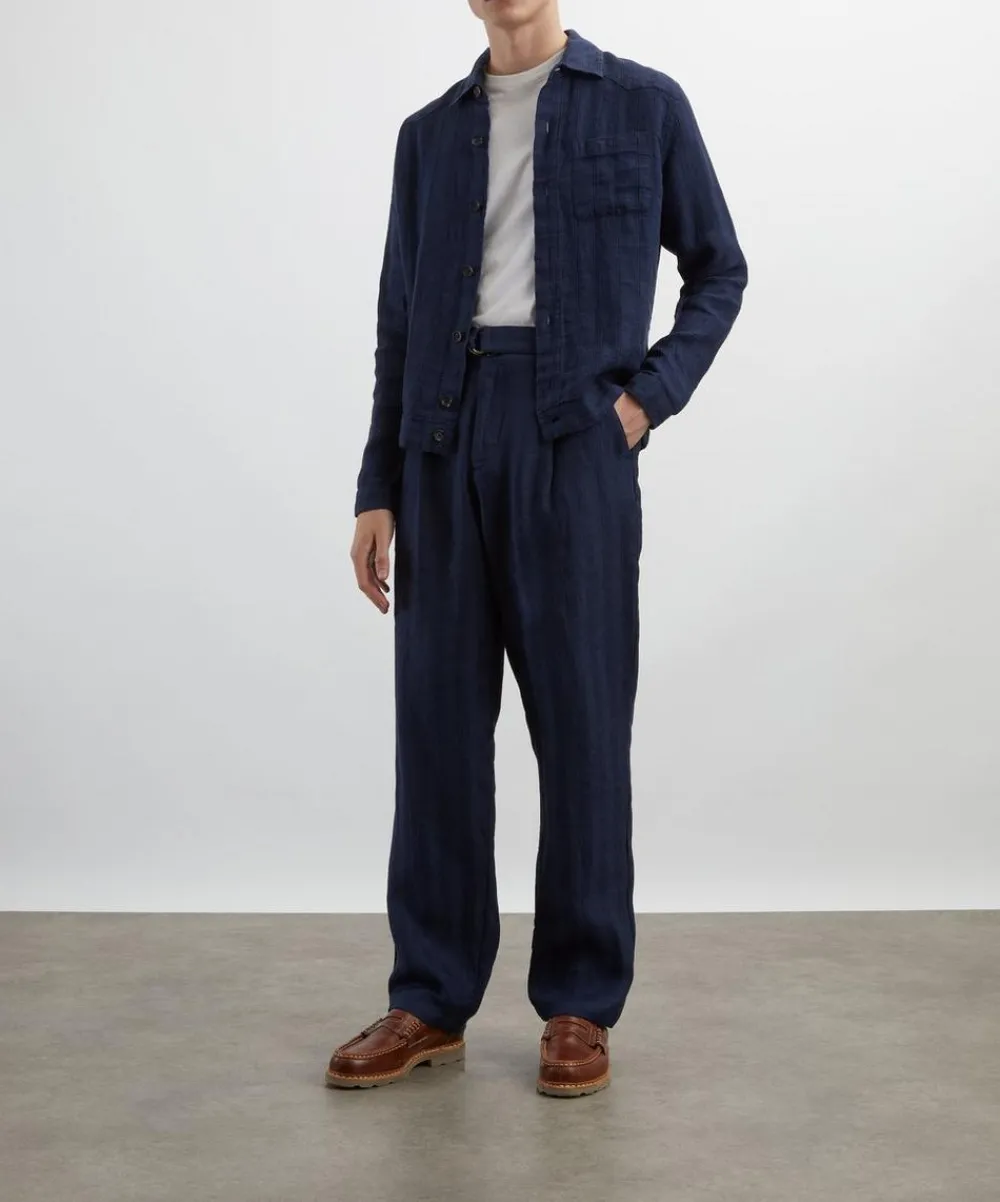 Oliver Spencer Trousers^Arnold Belted Trousers