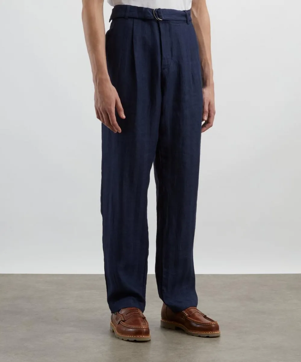 Oliver Spencer Trousers^Arnold Belted Trousers