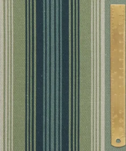 Liberty Interiors Furnishing Fabrics^Art Stripe Linen in Jade