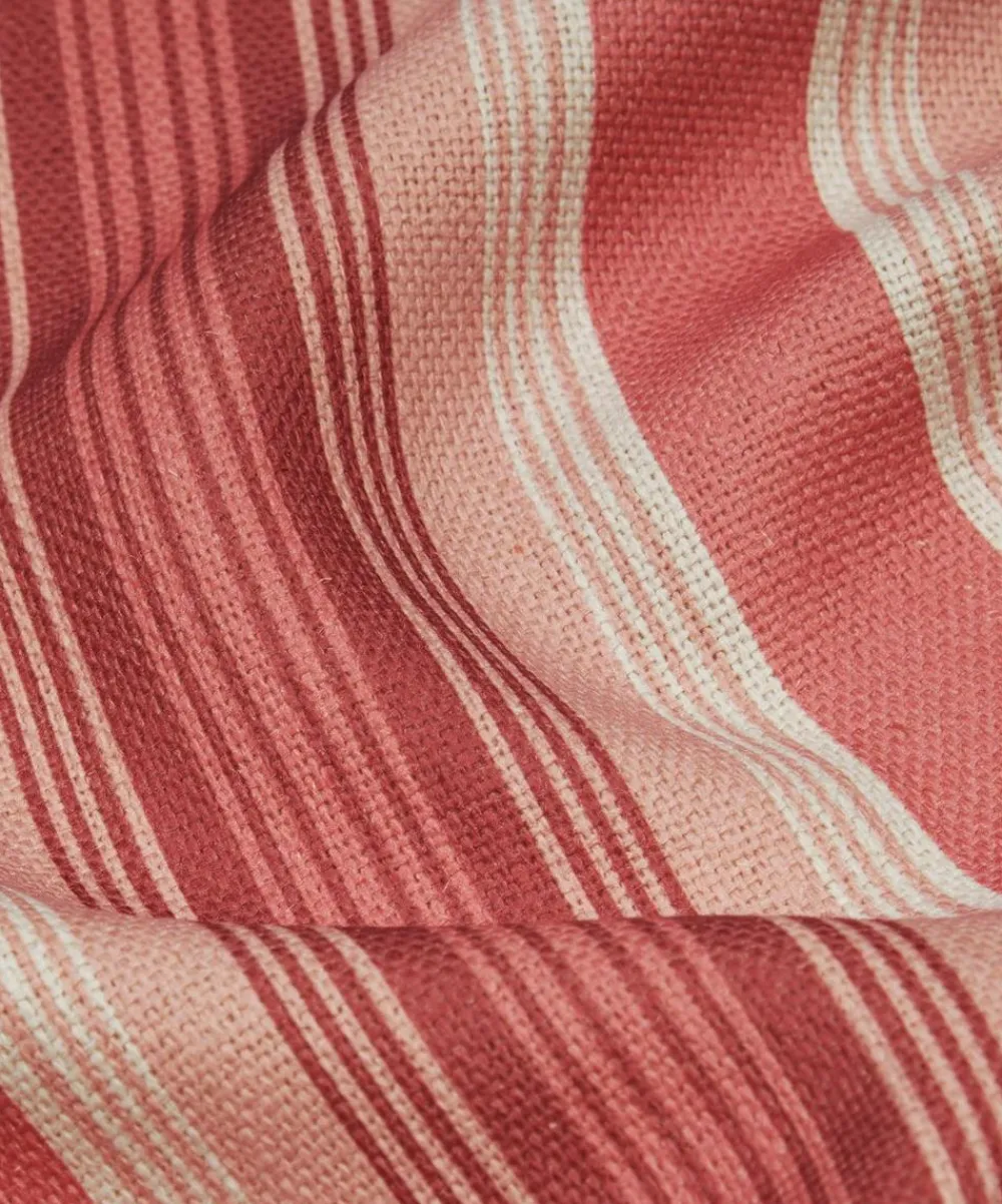 Liberty Interiors Furnishing Fabrics^Art Stripe Linen in Lacquer