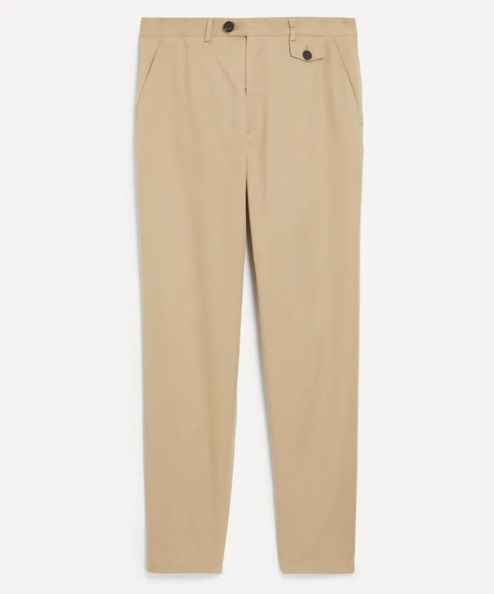 Oliver Spencer Trousers^Ashdown Beige Fishtail Trousers