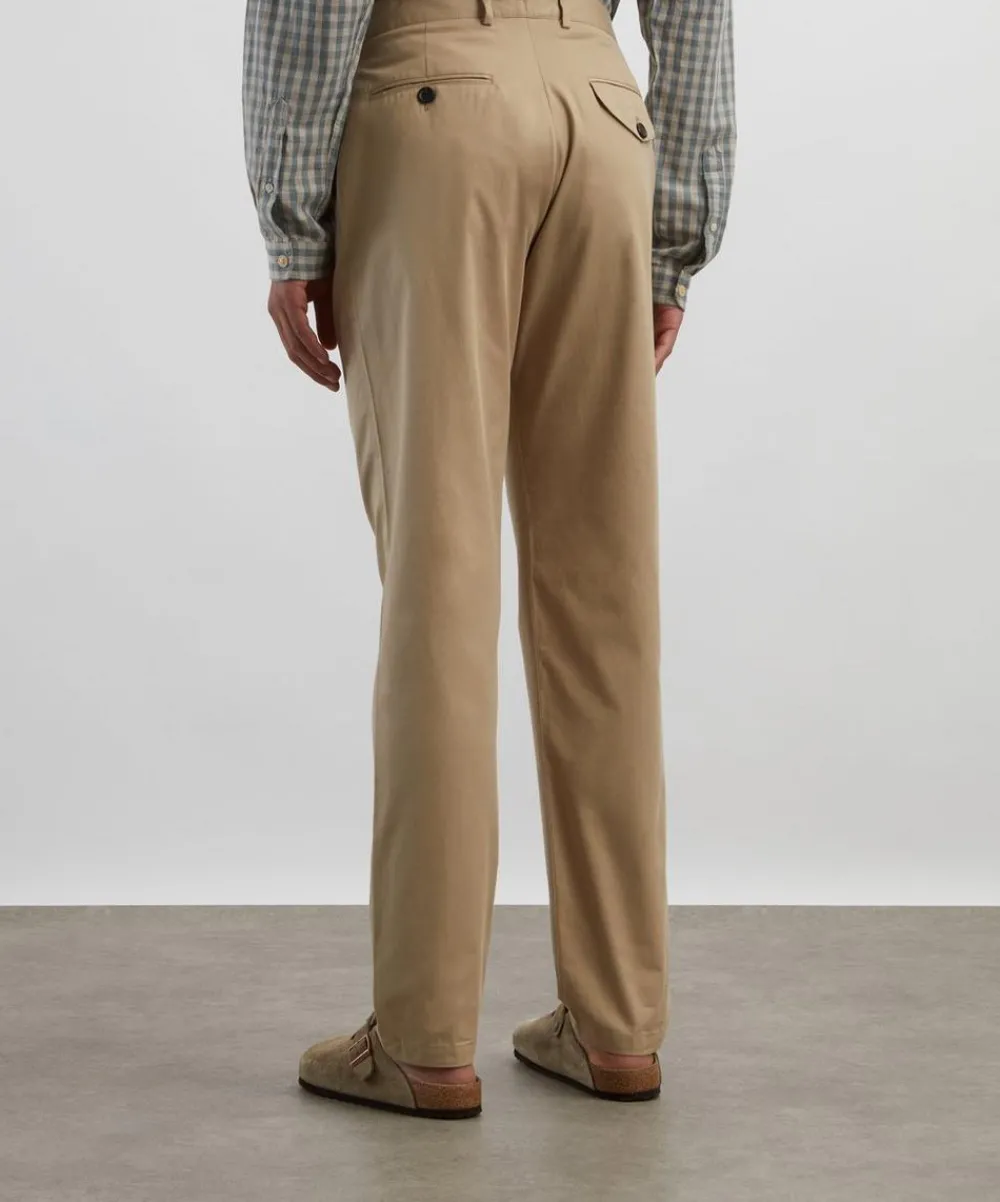 Oliver Spencer Trousers^Ashdown Beige Fishtail Trousers