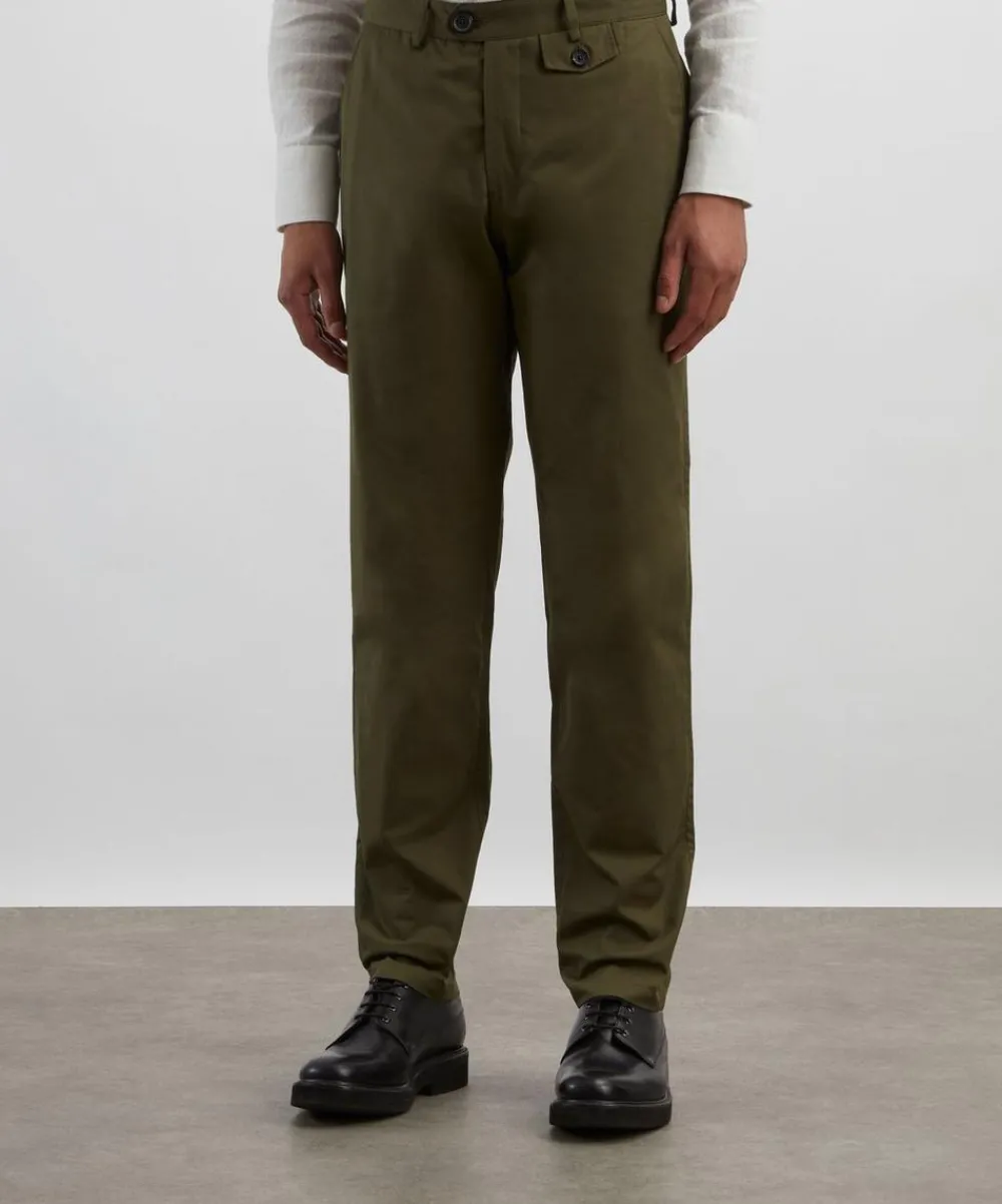 Oliver Spencer Trousers^Ashdown Green Fishtail Trousers