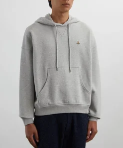 Vivienne Westwood Knitwear & Sweats^Ashton Grey Melange Hoodie