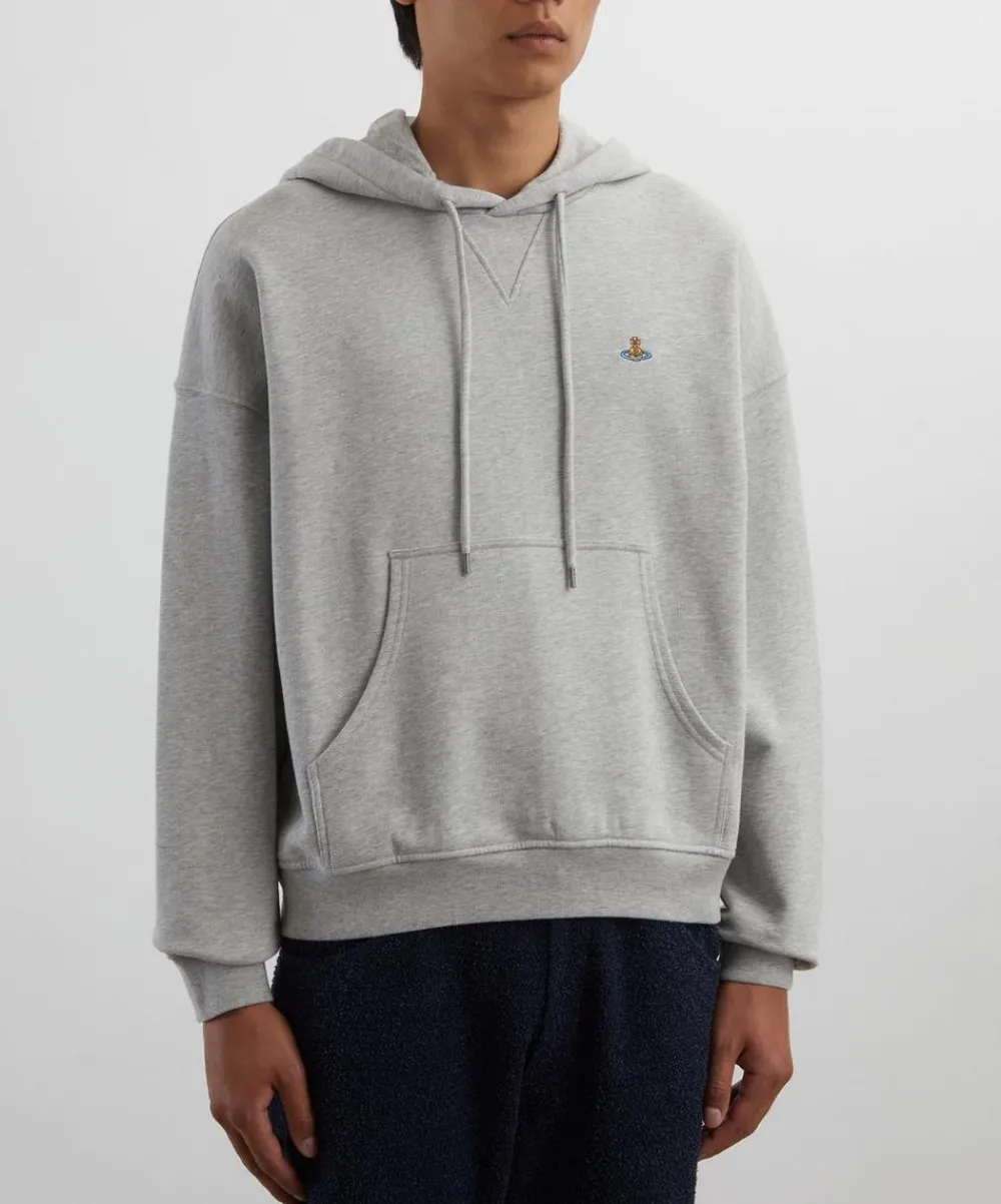 Vivienne Westwood Knitwear & Sweats^Ashton Grey Melange Hoodie