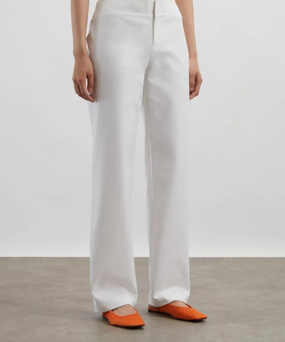 Peachy Den Trousers & Shorts^Audrey Porcelain Trousers