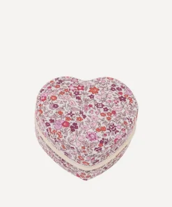 Bon Dep Storage^Ava Tana Lawn™ Cotton Heart Jewellery Box