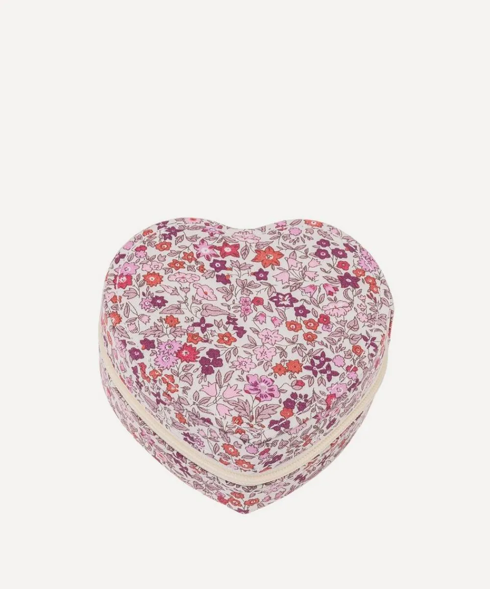 Bon Dep Storage^Ava Tana Lawn™ Cotton Heart Jewellery Box