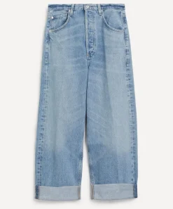 Citizens of Humanity Jeans^Ayla Baggy Cuffed Crop Jeans in Gemini