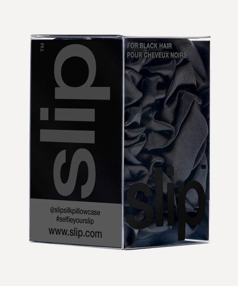 Slip Hair Styling^Back to Basics Black Silk Scrunchie Trio