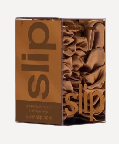 Slip Hair Styling^Back to Basics Copper Skinny Silk Scrunchies
