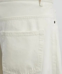 Frame Jeans^Baggy Jeans in Off White Grind