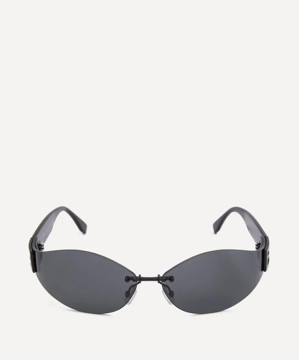 Fendi Sunglasses & Glasses^Baguette Black Acetate Sunglasses