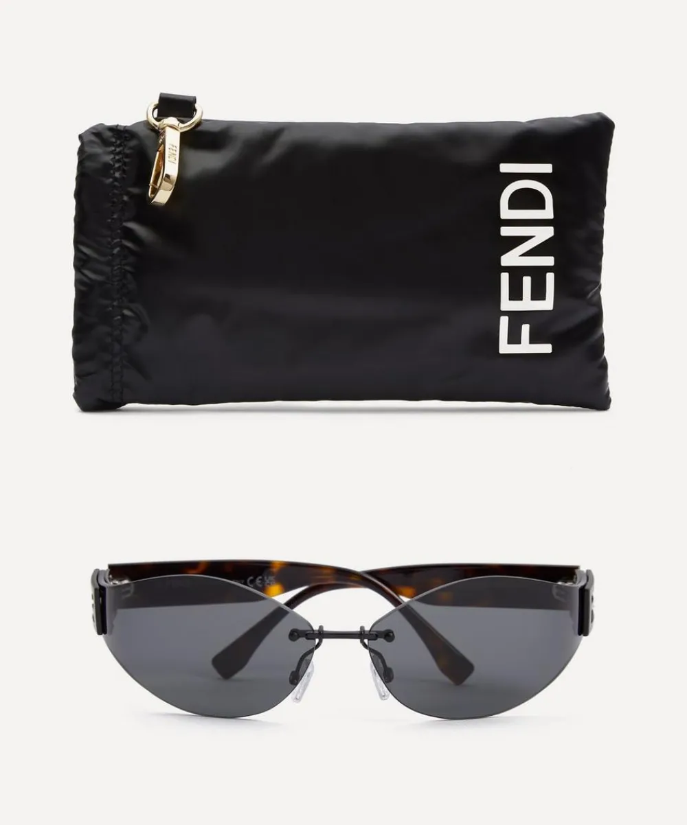 Fendi Sunglasses & Glasses^Baguette Black Acetate Sunglasses