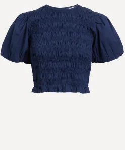 Maria de la Orden Tops^Baila Navy Shirt