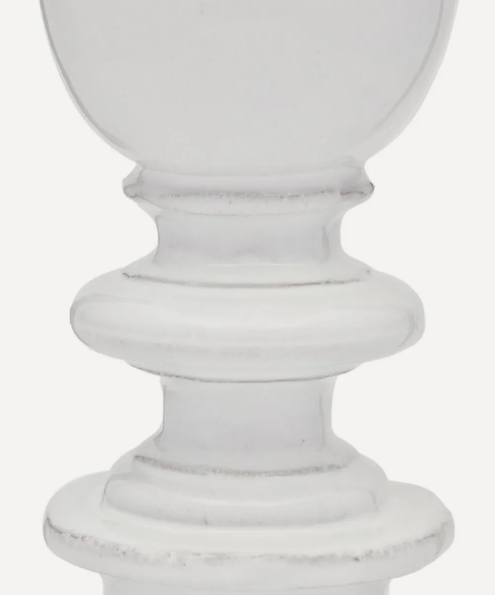 Astier de Villatte Candles & Candle Holders^Baluster Candlestick Holder