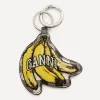 Ganni Travel Accessories^Banana Keyring