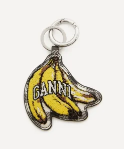 Ganni Travel Accessories^Banana Keyring