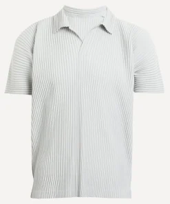 Homme Plisse Issey Miyake Tops^BASICS Pleated Polo Shirt