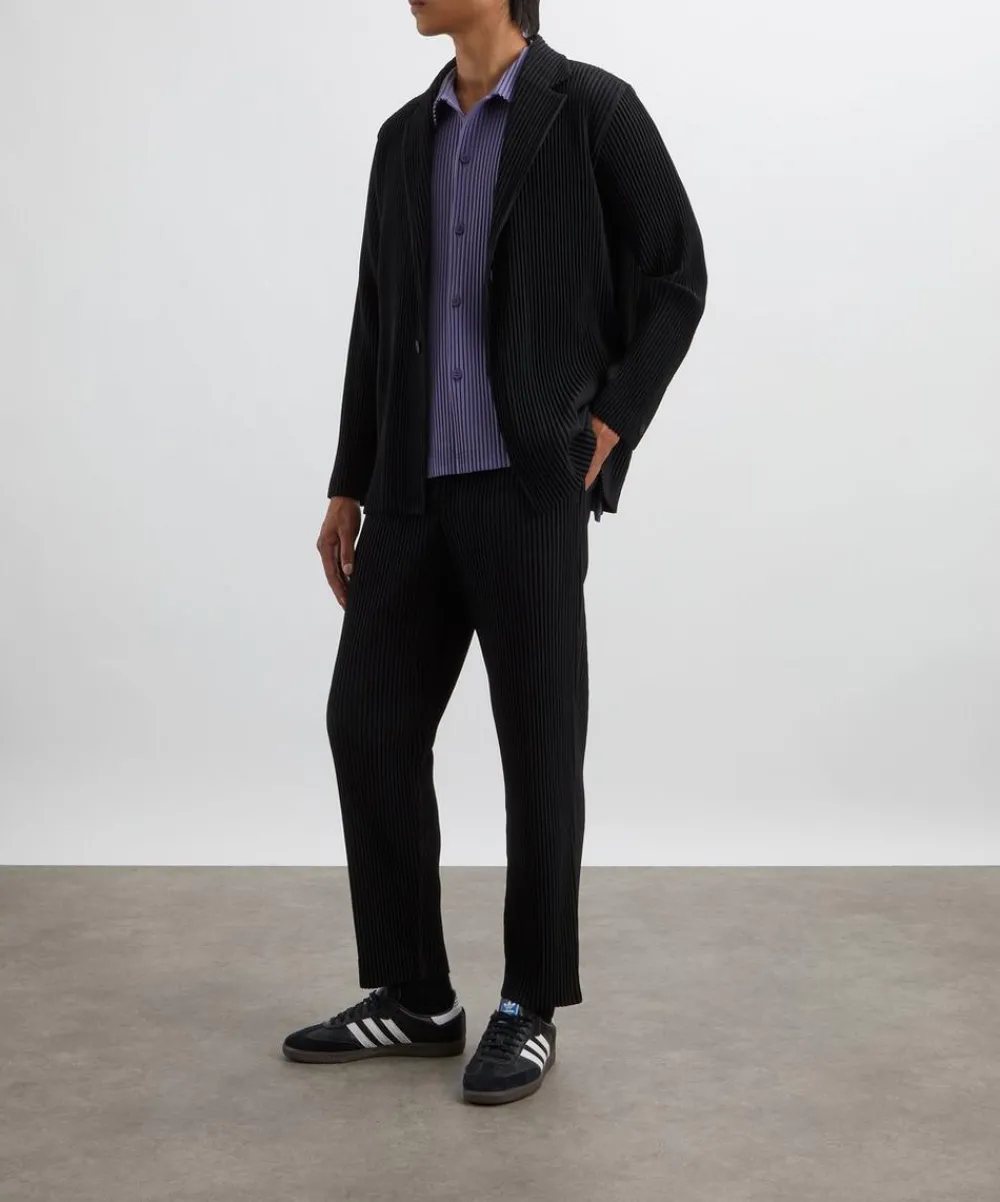 Homme Plisse Issey Miyake Trousers^BASICS Pleated Trousers