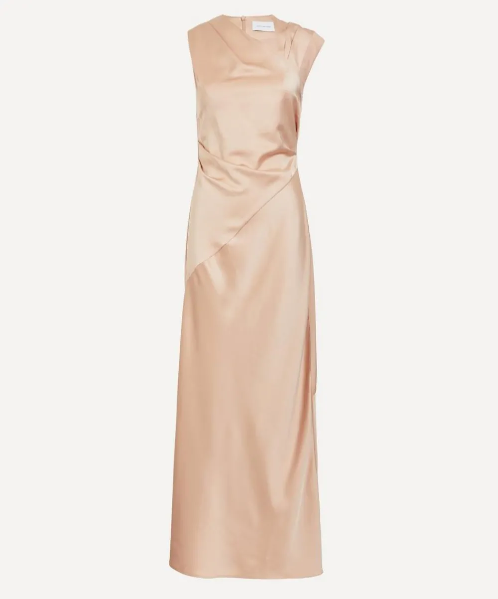 Significant Other Dresses^Becca Blush Satin Maxi Dress