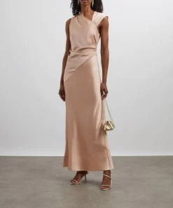 Significant Other Dresses^Becca Blush Satin Maxi Dress