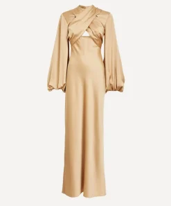 Significant Other Dresses^Becca Sand Long-Sleeve Maxi Dress