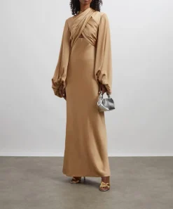 Significant Other Dresses^Becca Sand Long-Sleeve Maxi Dress