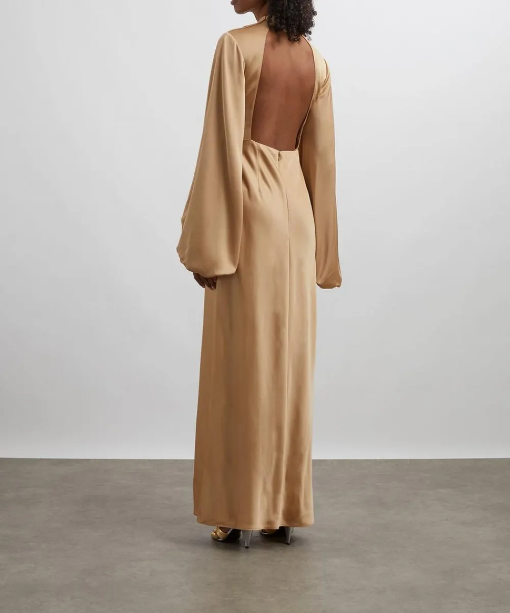 Significant Other Dresses^Becca Sand Long-Sleeve Maxi Dress