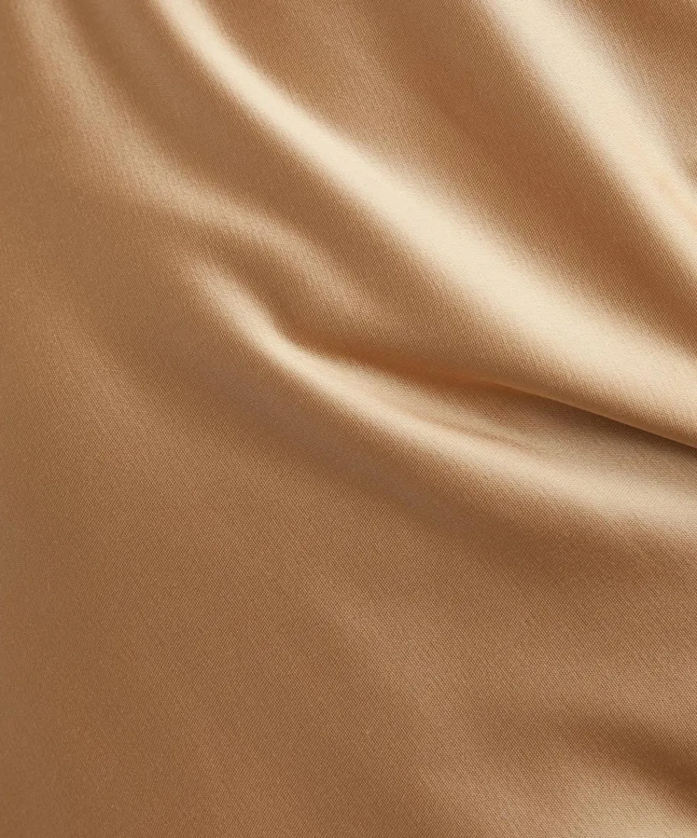 Significant Other Dresses^Becca Sand Satin Mini Dress