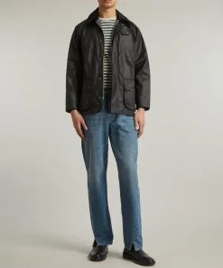Barbour Coats & Jackets^Bedale Black Waxed Jacket