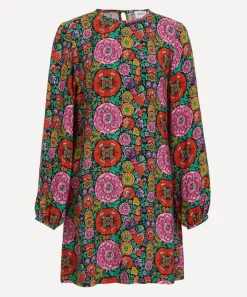 Liberty Dresses^Begonia Garden Soft Column Mini Dress