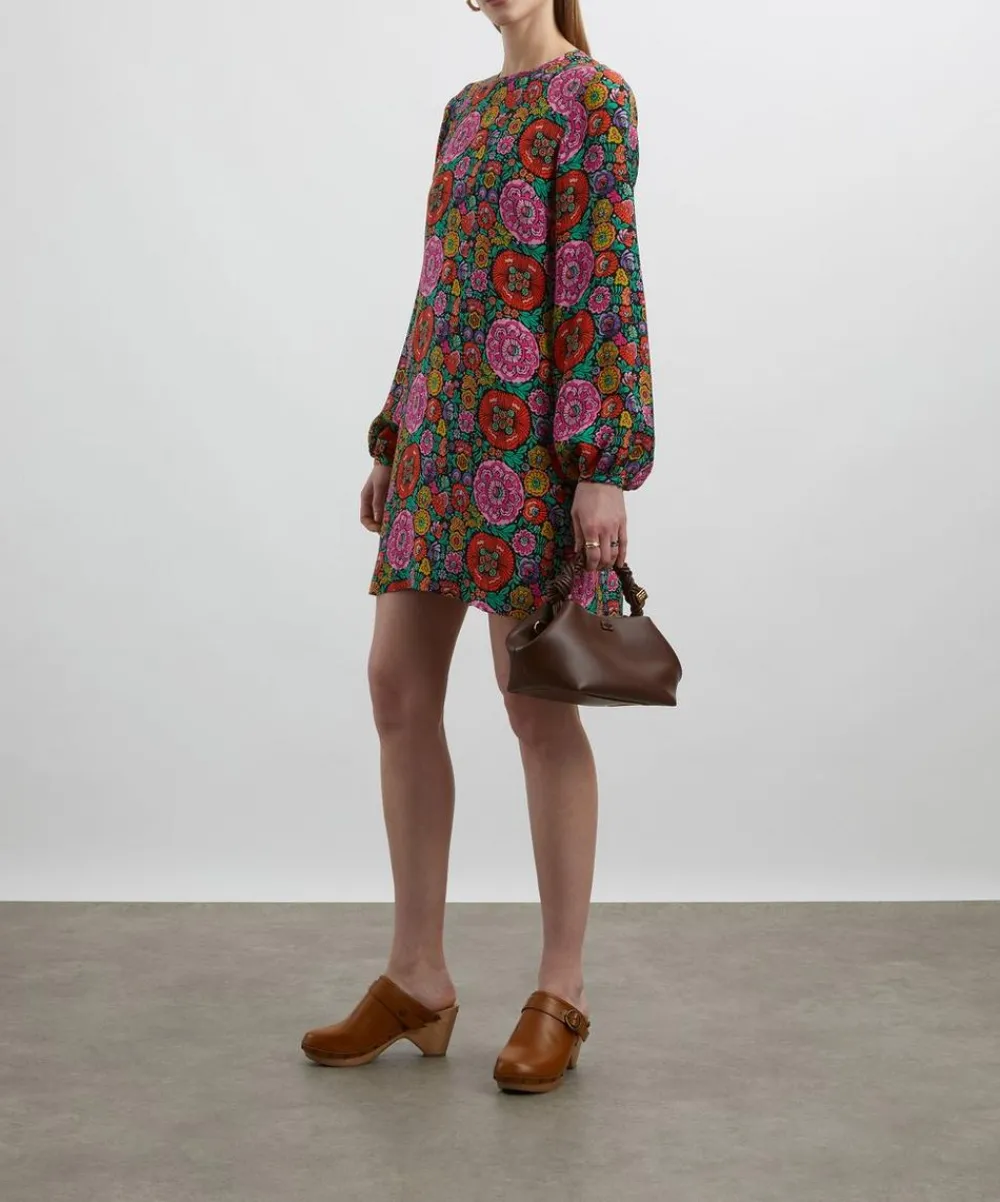Liberty Dresses^Begonia Garden Soft Column Mini Dress