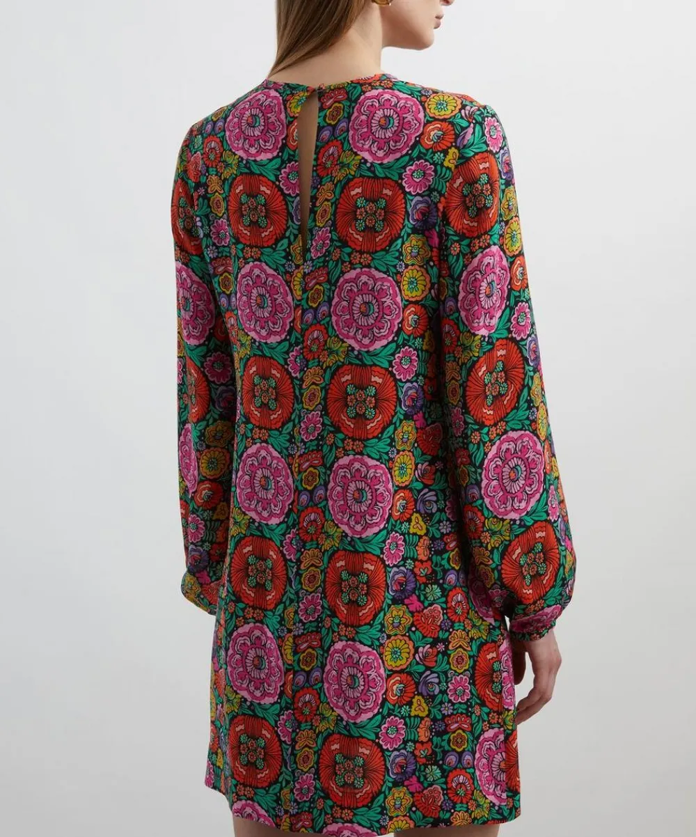 Liberty Dresses^Begonia Garden Soft Column Mini Dress