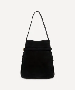 Toteme Bags^Belted Suede Bucket Bag