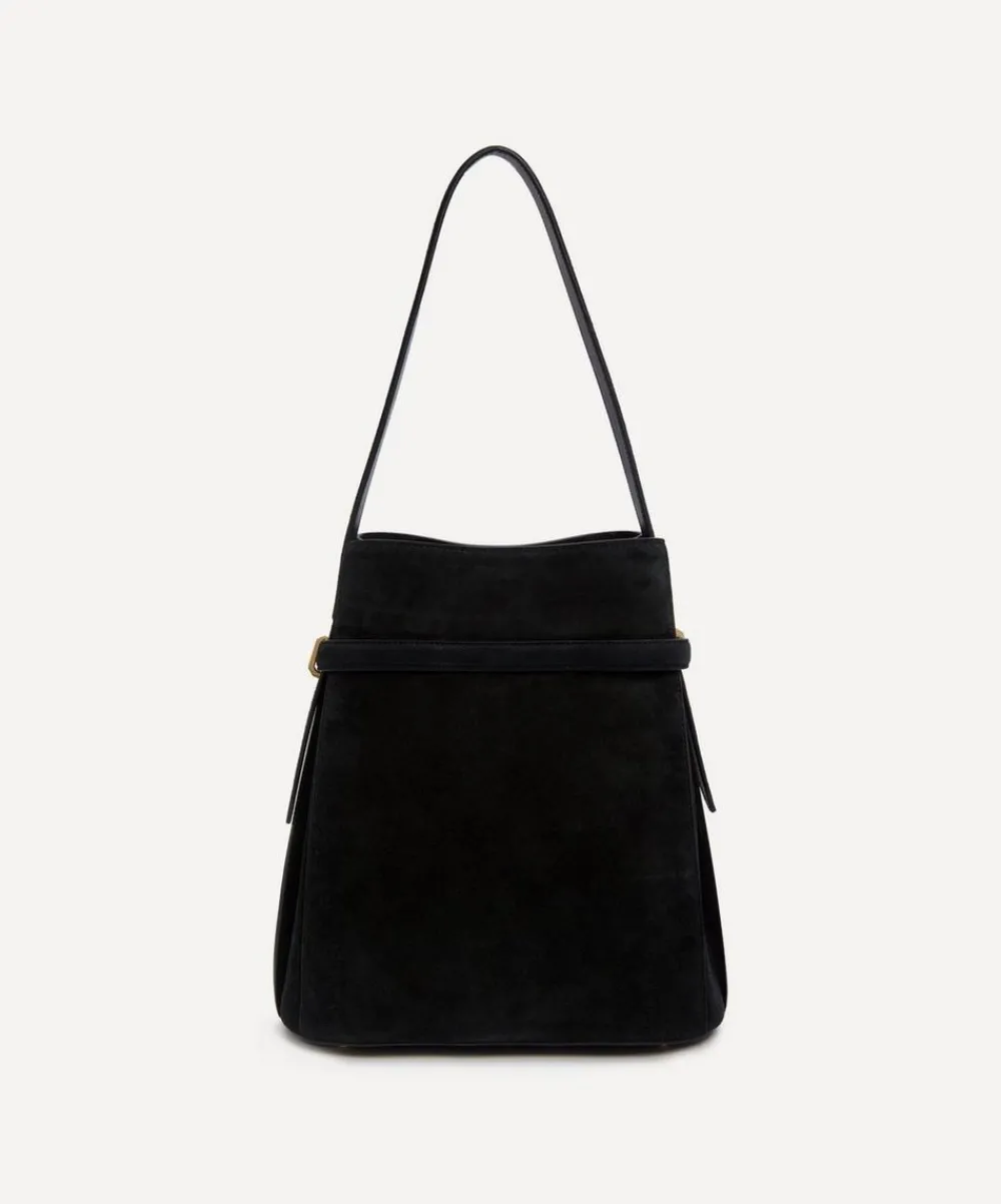 Toteme Bags^Belted Suede Bucket Bag
