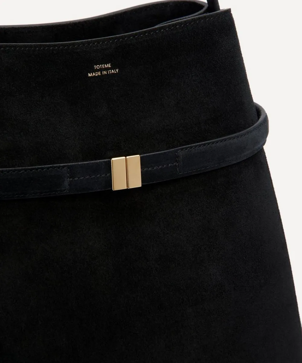 Toteme Bags^Belted Suede Bucket Bag
