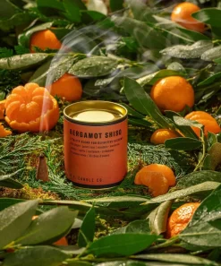 P.F. Candle Co. Candles & Candle Holders^Bergamot Shiso Candle 204g