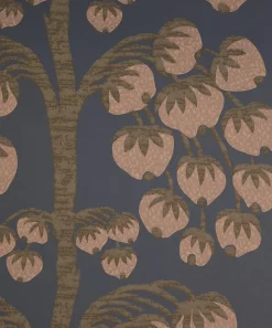 Liberty Interiors Wallpaper^Berry Tree Wallpaper in Ink