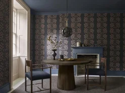 Liberty Interiors Wallpaper^Berry Tree Wallpaper in Ink