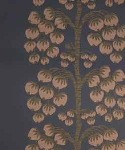 Liberty Interiors Wallpaper^Berry Tree Wallpaper in Ink