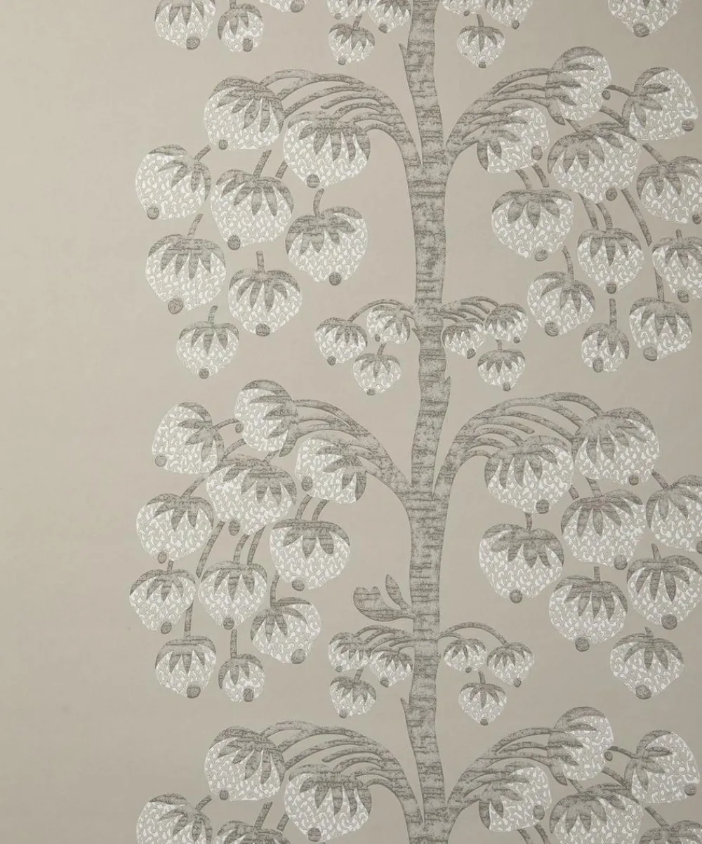 Liberty Interiors Wallpaper|Wallpaper^Berry Tree Wallpaper in Pewter