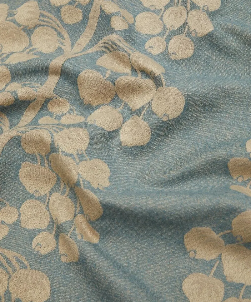 Liberty Interiors Furnishing Fabrics^Berry Tree Weave in Flax Flower