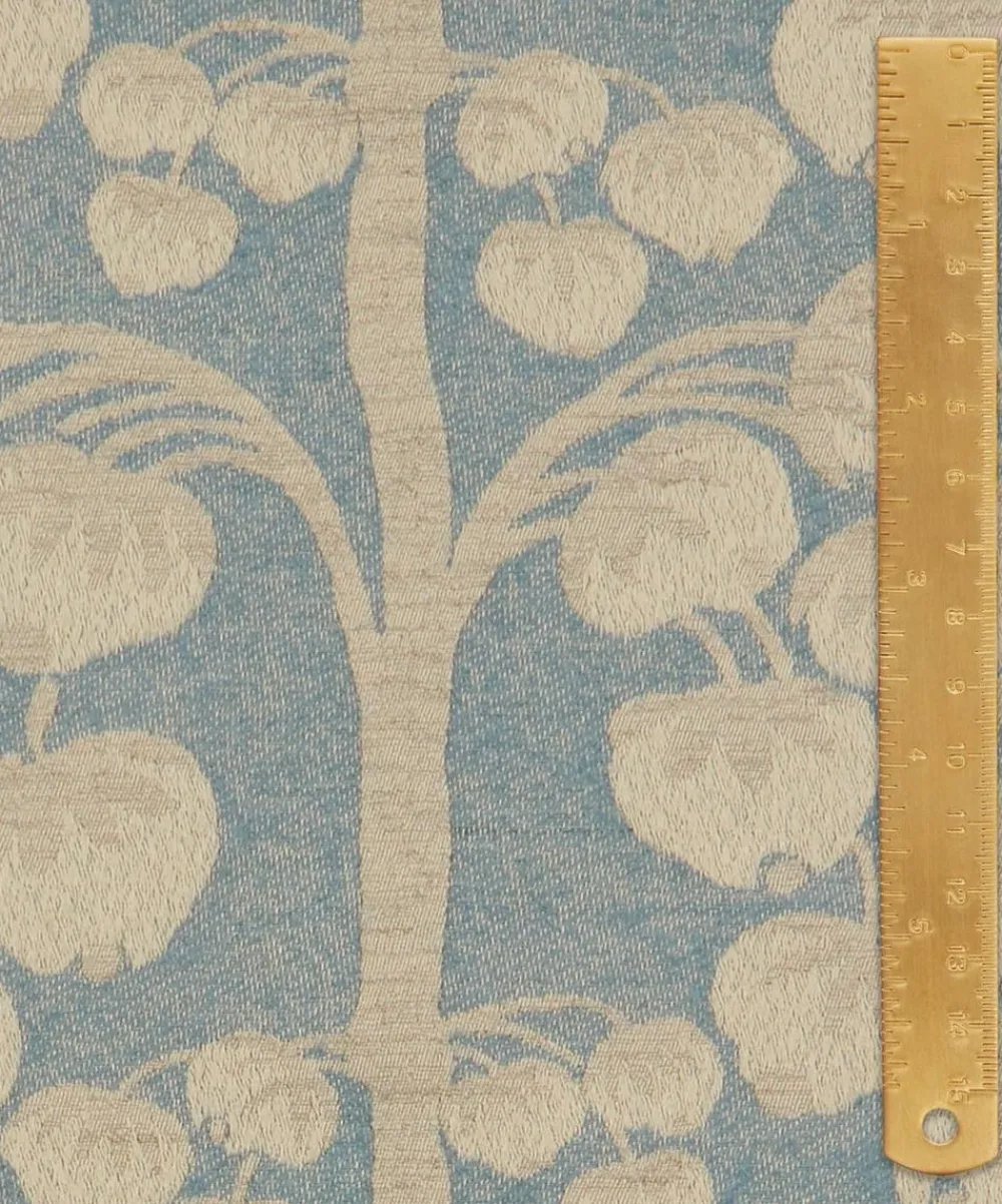 Liberty Interiors Furnishing Fabrics^Berry Tree Weave in Flax Flower