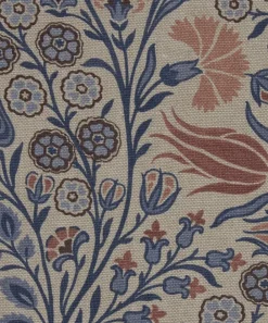 Liberty Interiors Furnishing Fabrics|Furnishing Fabrics^Berry Vine Linen in Lapis
