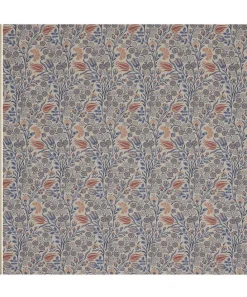 Liberty Interiors Furnishing Fabrics|Furnishing Fabrics^Berry Vine Linen in Lapis