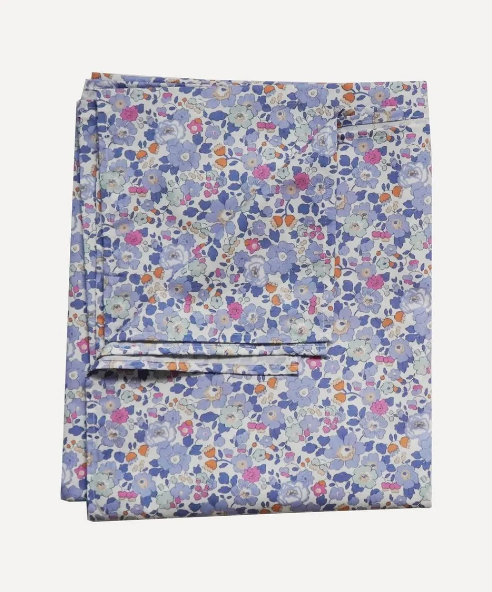 Coco & Wolf Bedding^Besty Lavender Super King Flat Sheet