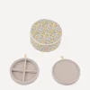 Bon Dep Storage^Betsy Ann Tana Lawn™ Cotton Round Jewellery Box