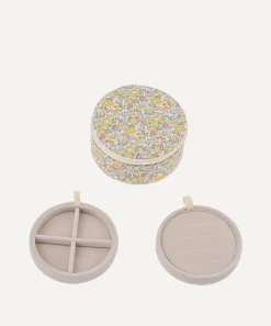 Bon Dep Storage^Betsy Ann Tana Lawn™ Cotton Round Jewellery Box
