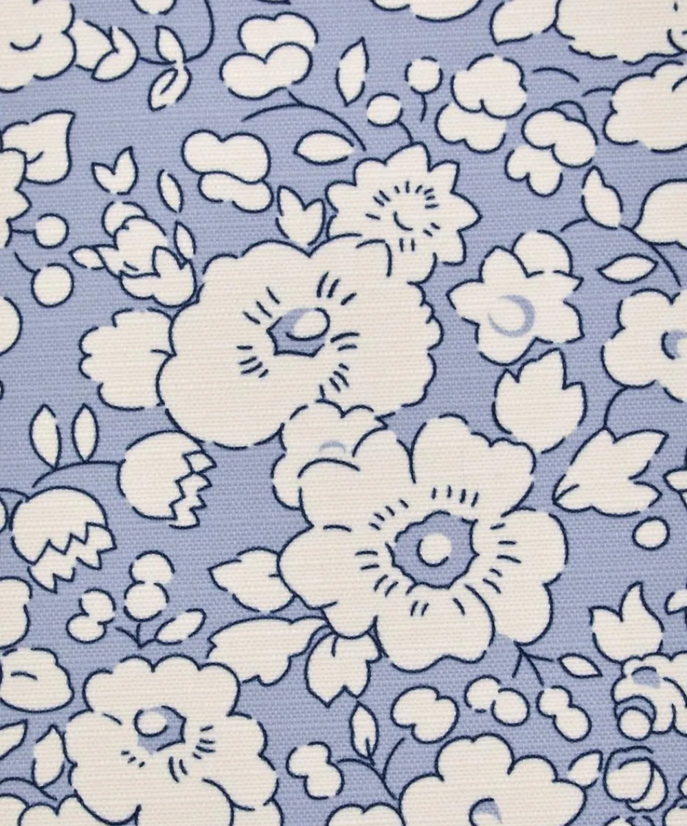 Liberty Interiors Furnishing Fabrics^Betsy Bloom Easton in Lapis – Outdoor